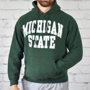 Gildan Heavy Blend Michigan State Spellout Hoodie